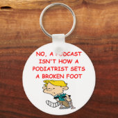 Podiater Schlüsselanhänger (Vorderseite)