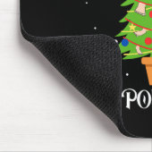 Podiatrische Weihnachtsbaum podiatrist Fuß medizin Mousepad (Ecke)