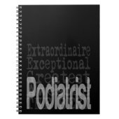 Podiatrist Extraordinator Notizblock (Vorderseite)