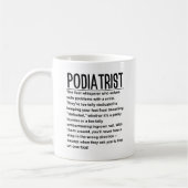 Podiatrist Kaffeetasse (Links)