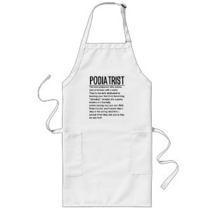 Podiatrist Lange Schürze