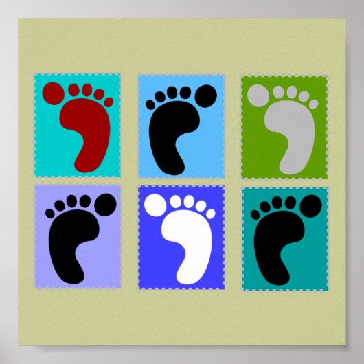 Podiatrist Popart Art Poster (Vorne)