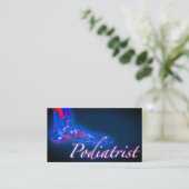 podiatrist X-RAY Visitenkarte (Stehend Vorderseite)