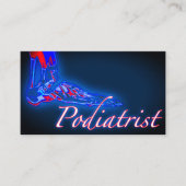 podiatrist X-RAY Visitenkarte (Vorderseite)