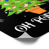Podiatry Christmas Tree Podiatrist Foot Medical Is Poster (Ecke)