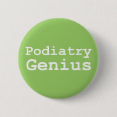 Podiatry-Genie-Geschenke Button (Vorderseite)