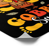 Podiatry Gobble Squad Turkey Podiatrist Funny Than Poster (Ecke)