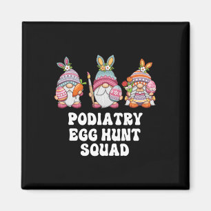 Podiatry Nurse Ostergnomes glückliche Osterwoche Magnet