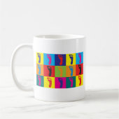 Podiatry-Pop-Kunst Kaffeetasse (Links)