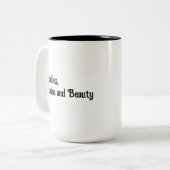 Podles, Gehirne und Beauty Coffee Tasse (Vorderseite Links)