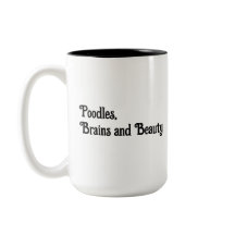 Podles, Gehirne und Beauty Coffee Tasse