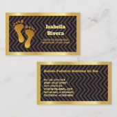 Podologe Visitenkarte (Vorne/Hinten)