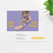 Podology Photo QR Code Foot Care  (Schreibtisch)