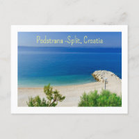 Podstrana — Split, Kroatien, Strand Postcard
