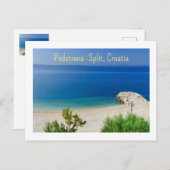 Podstrana — Split, Kroatien, Strand Postcard Postkarte (Vorne/Hinten)