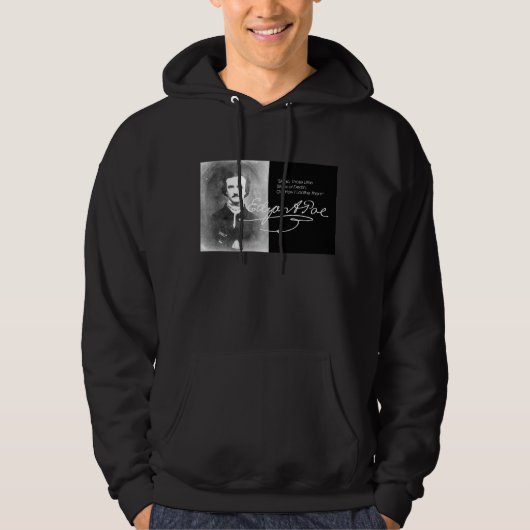 Poe auf Schlaf Hoodie (Vorderseite)