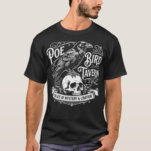 Poe Bird Tavern T-Shirt (Vorderseite)