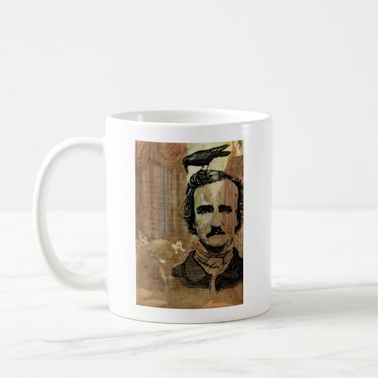 Poe Collage Kaffeetasse (Links)