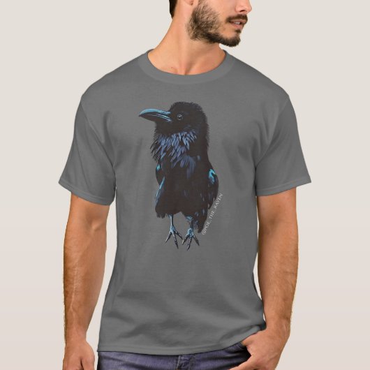 Poe der Rabe T-Shirt (Vorderseite)