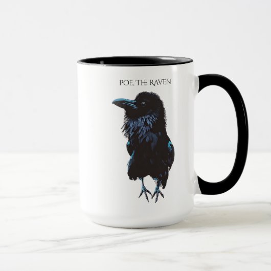 Poe der Raben-Mug Tasse (Rechts)