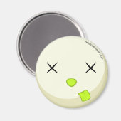 Poe Face Magnet (Vorderseite/Rückseite)