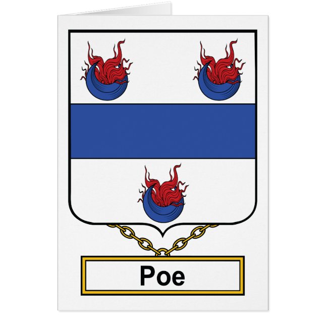 Poe-Familienwappen (Vorne)
