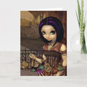 "Poe" Greeting Card Karte