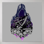 POE Headhunter Shaper Atlas Poster (Vorne)