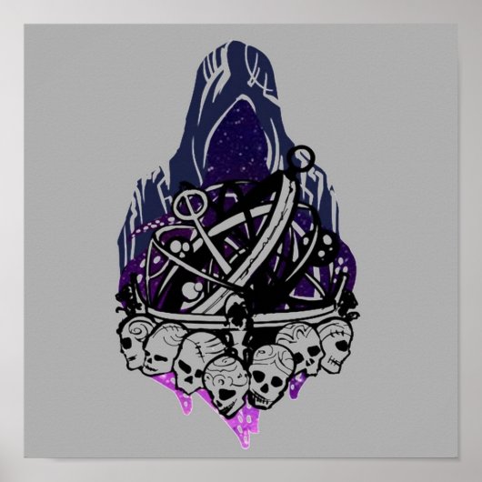 POE Headhunter Shaper Atlas Poster (Vorne)