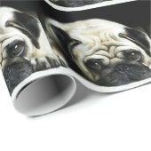 POE POE DAS KLEINE PUGSTER GESCHENKPAPIER (Rolleneckpunkt)