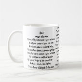 Poe-Poesie Kaffee-Tasse Kaffeetasse (Links)