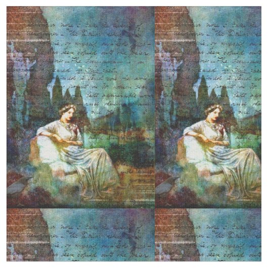 Poe Poetry Stoff (Nahaufnahme)