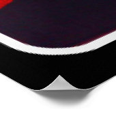 'Poe' Poster Print (Ecke)