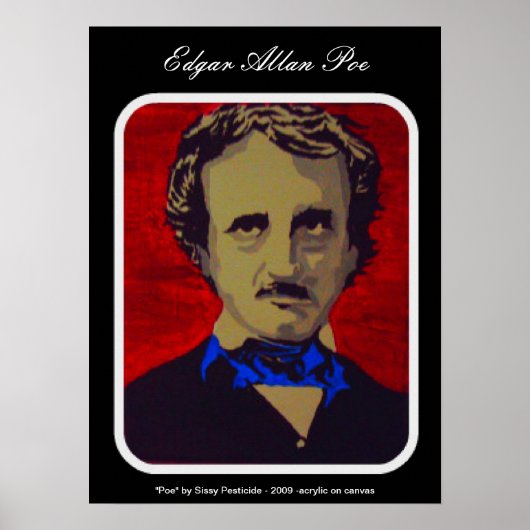 'Poe' Poster Print (Vorne)
