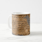 Poe-Rabe Goth Tasse (Vorderseite Links)
