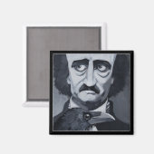 Poe Raven Magnet (Vorderseite/Rückseite)