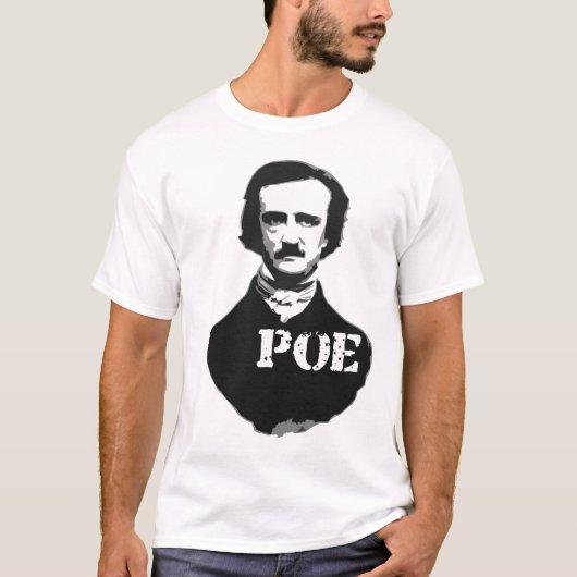Poe-Schablone 1 T-Shirt (Vorderseite)