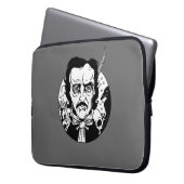 Poe-Schoss-Spitzen-Hülse Laptopschutzhülle (Vorderseite Links)