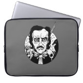 Poe-Schoss-Spitzen-Hülse Laptopschutzhülle (Vorderseite)