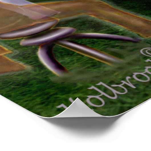 Poe und Annabel Lee eternal Poster (Ecke)