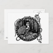 Poe Vignette 8 Postkarte (Vorne/Hinten)