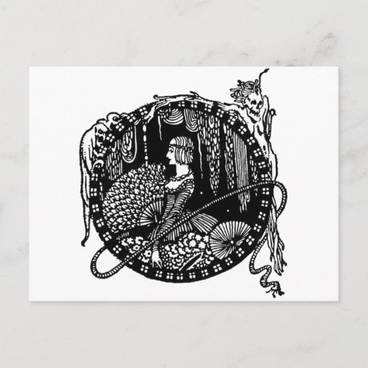 Poe Vignette 8 Postkarte (Vorderseite)