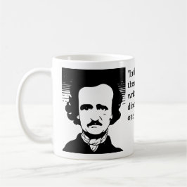 Poe Zitat zum Schreiben Kurzer Geschichten Kaffeetasse