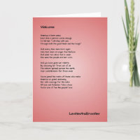 Poem Greeting Card - Citizenship - Herzlichen Glüc