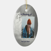  Poem Memorial Keepsake Angel Sky Clouds  Keramik Ornament (Rechts)