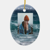  Poem Memorial Keepsake Ocean Sea Beach Keramik Ornament (Vorne)