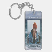  Poem Memorial Keepsake Ocean Sea Beach Schlüsselanhänger (Vorderseite links)