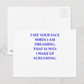 POEM POSTKARTE (Vorne/Hinten)