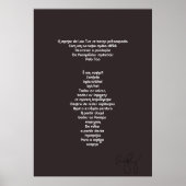 Poemas psicodélicos poster (Vorne)
