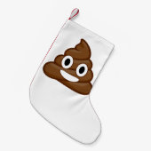 poemoji xmas Weihnachtsfeier Strumpf Kleiner Weihnachtsstrumpf (Vorderansicht (hängend))